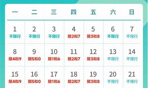 5月限号2023最新限号时间_5月限号2023最新限号时间邯郸