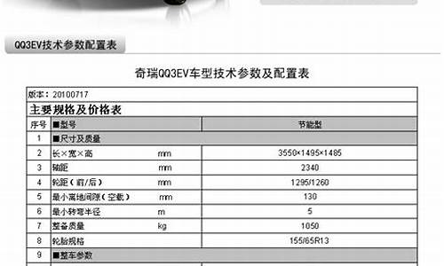 奇瑞汽车报价表_奇瑞汽车报价表1.5t